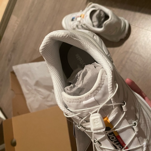 Salomon XT-6 White/Lunar Rock Size 7.5M/8.5W BNIB - Picture 7 of 9